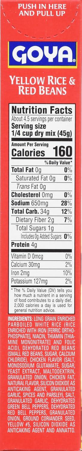 image:imageGoya Foods Yellow Rice amp Red Beans 7 Ounce Pack of 12
