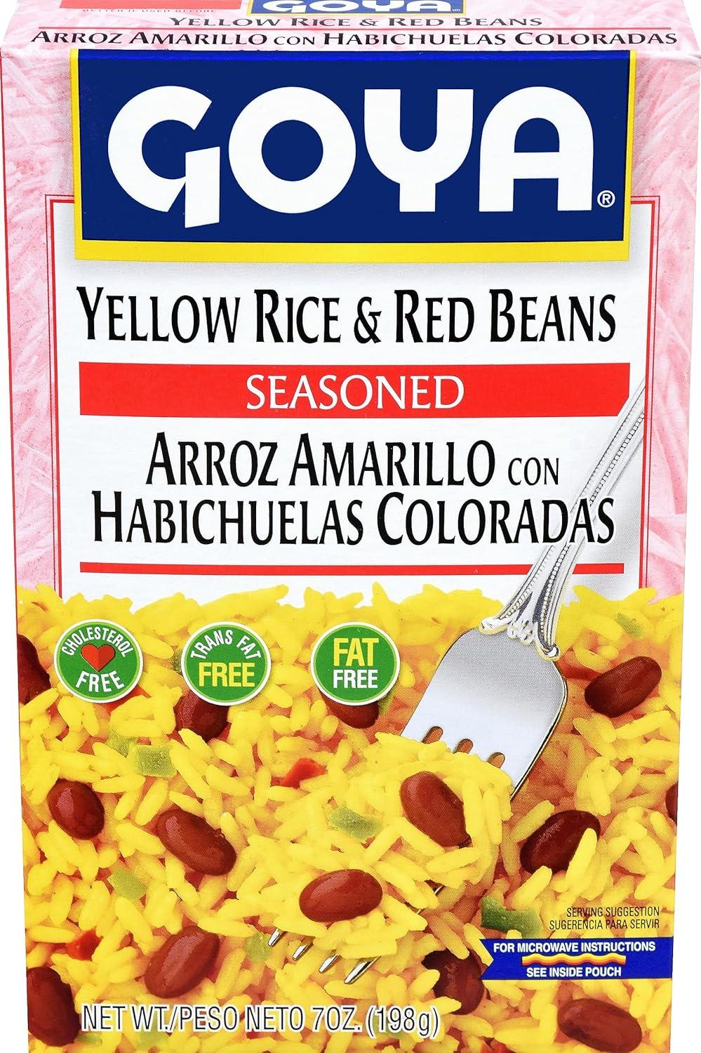 image:imageGoya Foods Yellow Rice amp Red Beans 7 Ounce Pack of 12