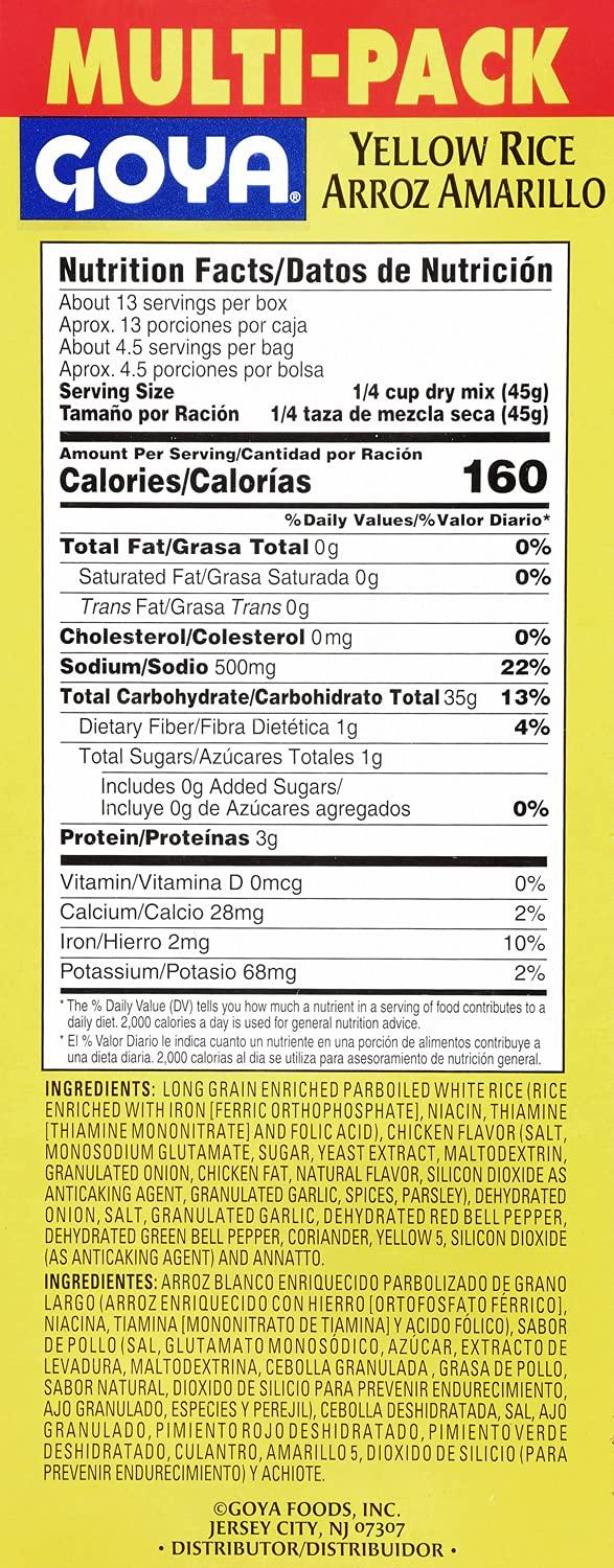 image:imageGoya Foods Yellow Rice and Corn Mix 8Ounce Pack of 24Garlic