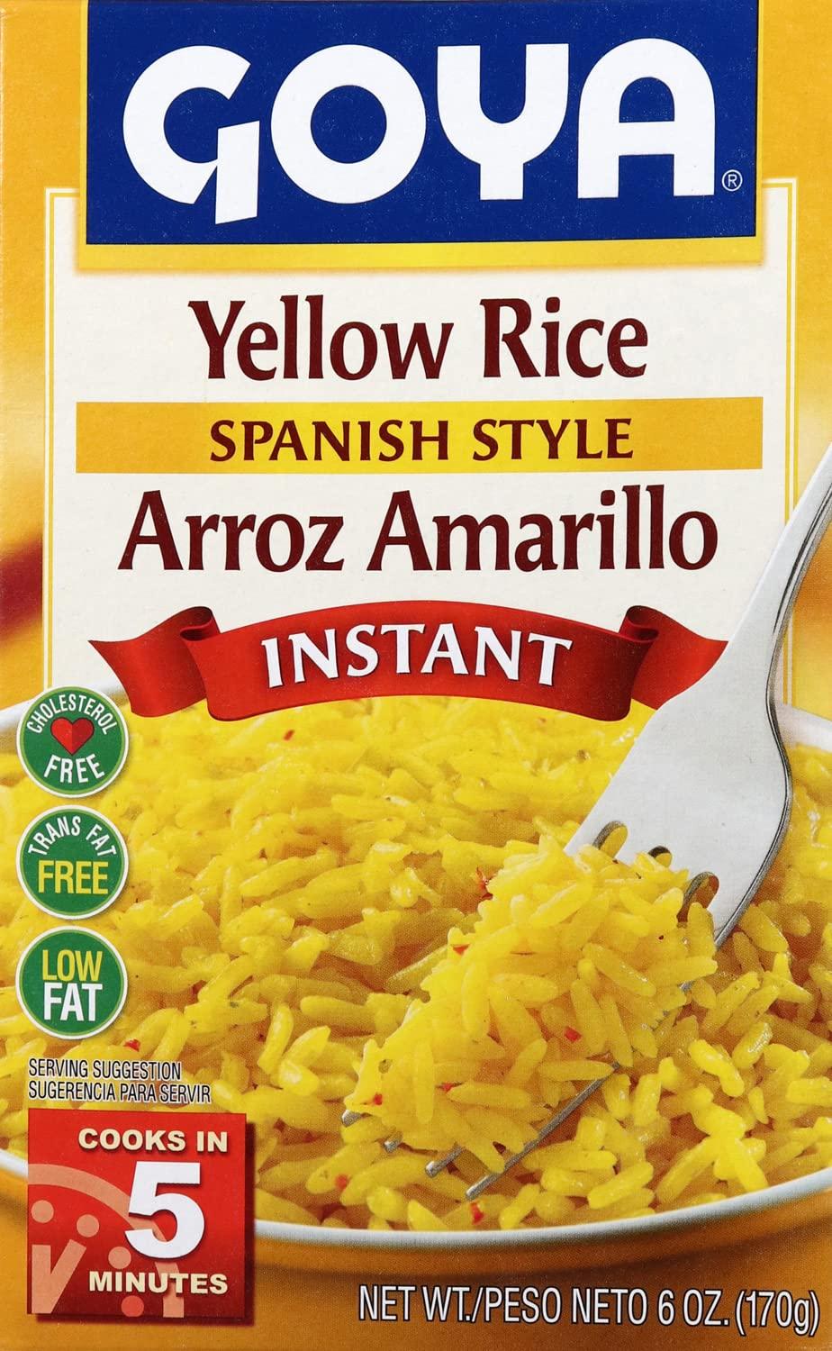 image:imageGoya Foods Yellow Rice and Corn Mix 8Ounce Pack of 24Garlic