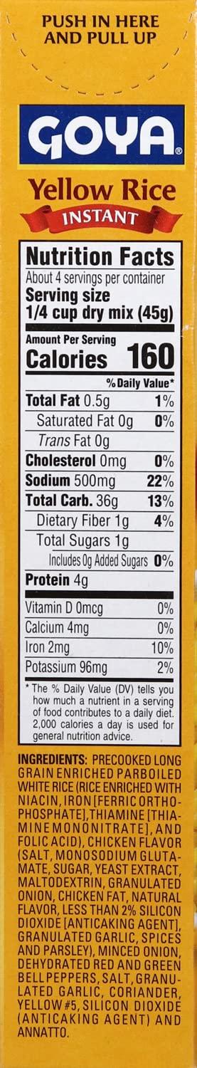 image:imageGoya Foods Yellow Rice and Corn Mix 8Ounce Pack of 24Garlic