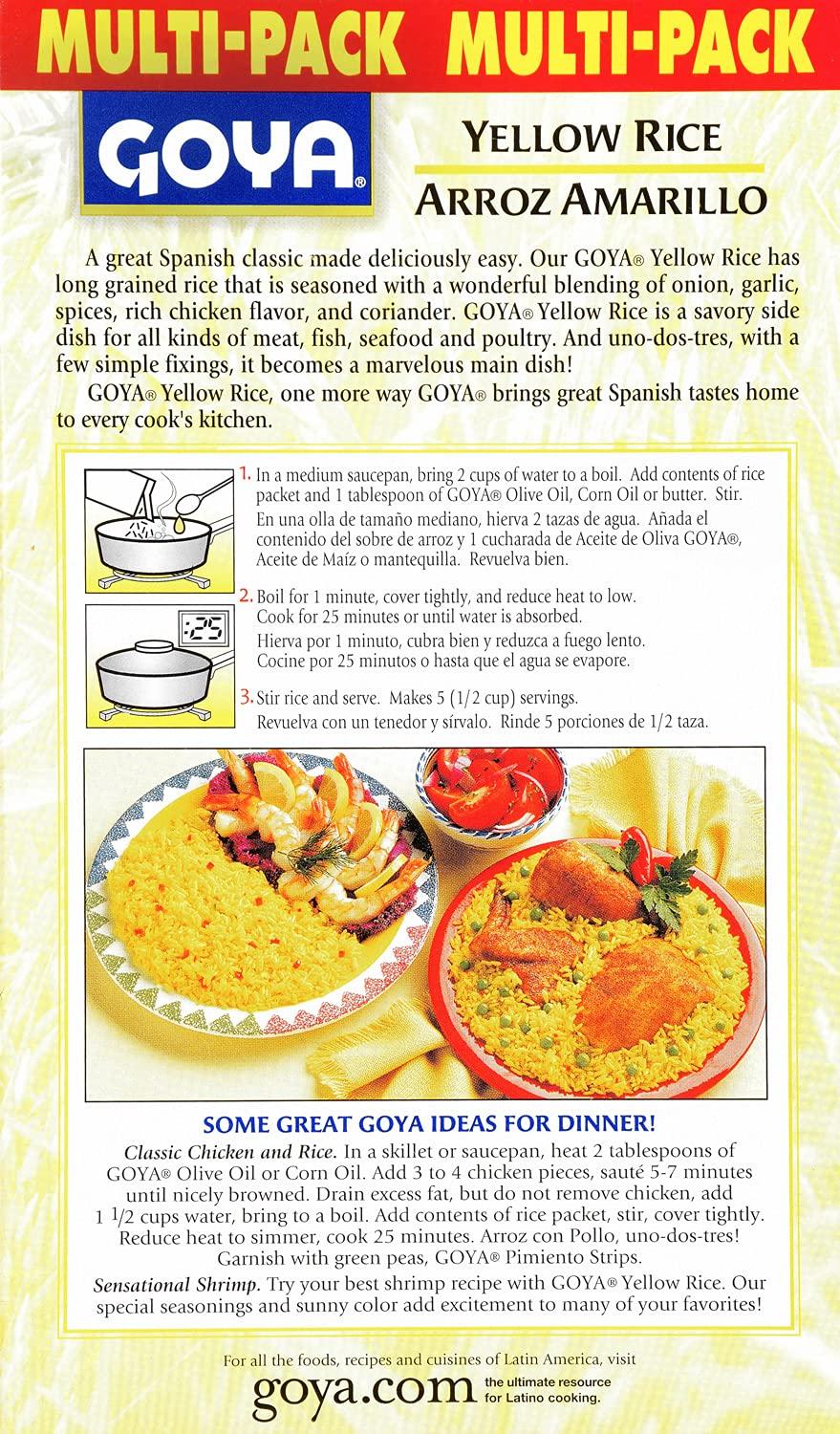 image:imageGoya Foods Yellow Rice and Corn Mix 8Ounce Pack of 24Garlic