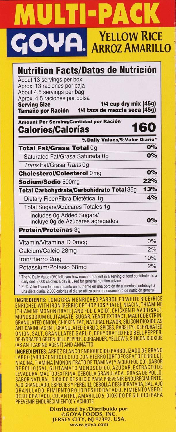 image:imageGoya Foods Yellow Rice and Corn Mix 8Ounce Pack of 24Spanish Style
