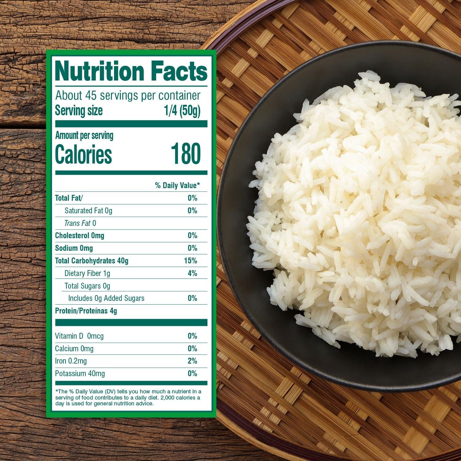 image:imageGoya Organic Thai Jasmine Rice Fat Free Sodium Free Vegan Kosher Friendly 32 OuncePack of 205 Pound Pack of 8