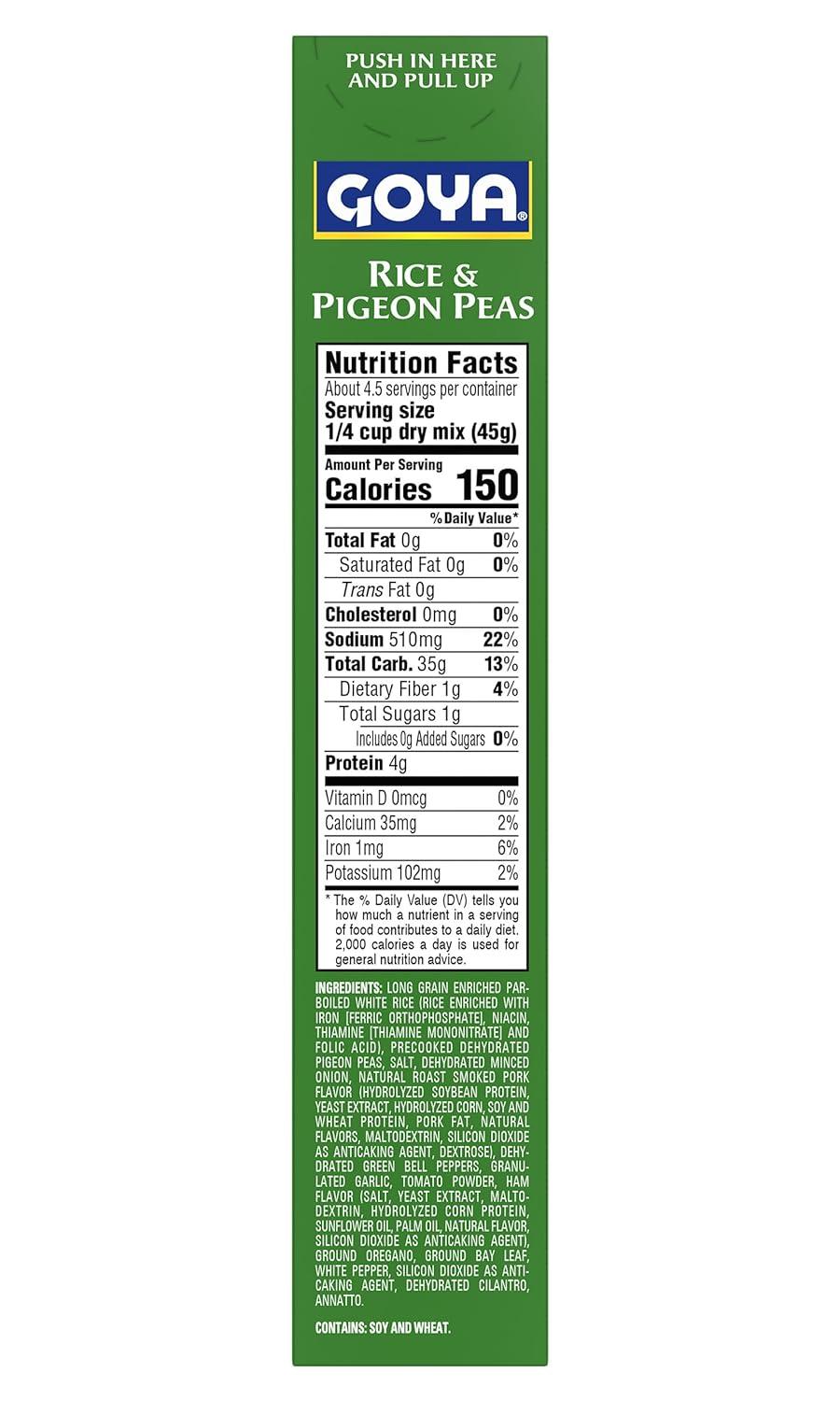 image:imageGoya Rice amp Pigeon Peas Arroz con Grandules 7oz Pack of 12