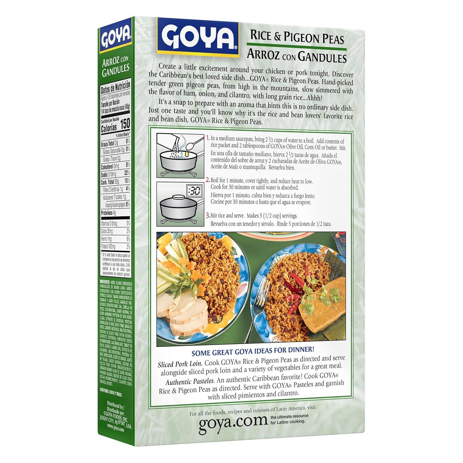 image:imageGoya Rice amp Pigeon Peas Arroz con Grandules 7oz Pack of 12