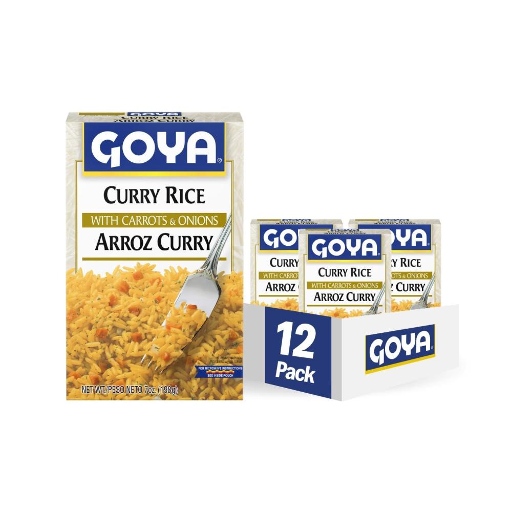 image:imageGoya Foods Curry Seasoned Rice Mix 7 Ounce Pack of 12