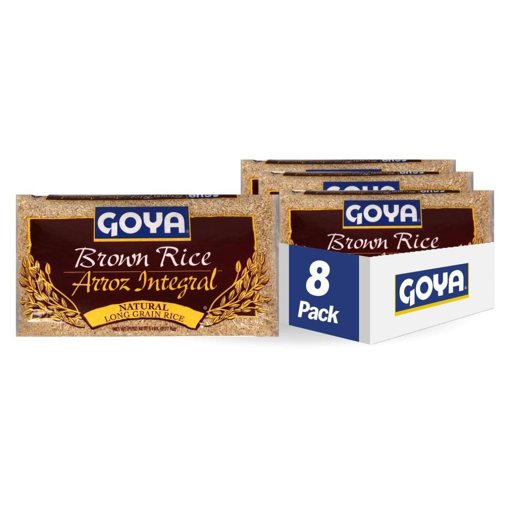 image:imageGoya Foods Natural Long Grain Brown Rice 5 Pound Pack of 85 Pound