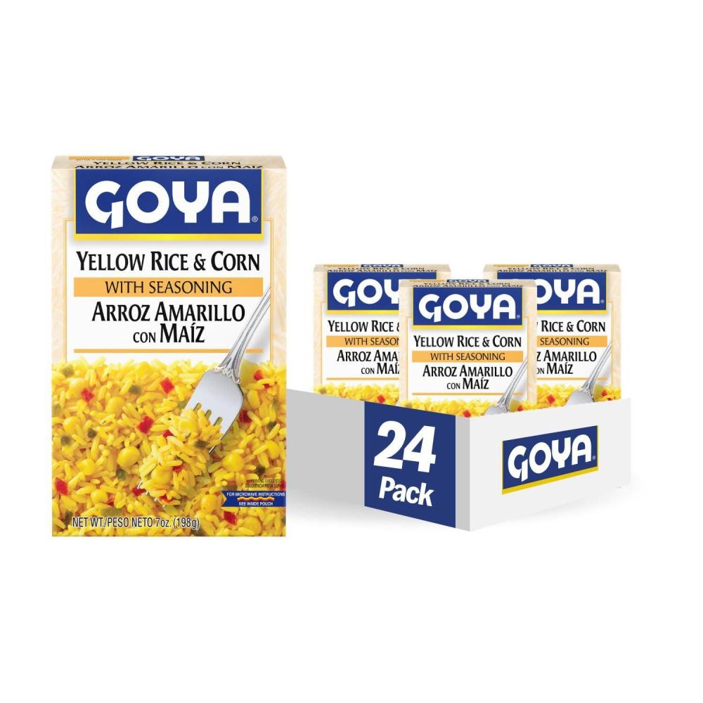 image:imageGoya Foods Yellow Rice and Corn Mix 8Ounce Pack of 24Rice Corn