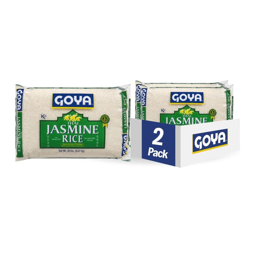 image:imageGoya Organic Thai Jasmine Rice Fat Free Sodium Free Vegan Kosher Friendly 32 OuncePack of 2020 Pound Pack of 2