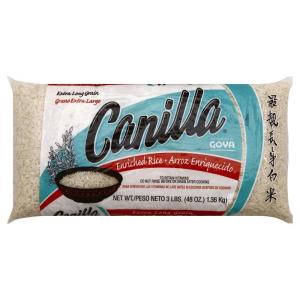 image:imageGoya Canilla Extra Fancy Long Grain Rice 3 Pound Pack of 20