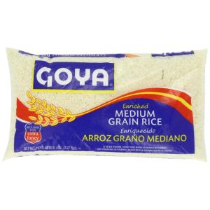 image:imageGoya Enriched Medium Grain Rice 10 Pound5 Pound Pack of 1