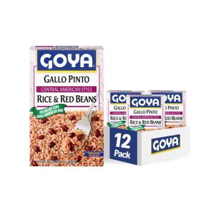 image:imageGoya Foods Central American Rice amp Red Beans Rice Mix Chicken  7 Ounce Pack of 12