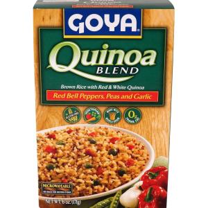 image:imageGoya Foods Quinoa Blend with Red Bell Peppers Peas and Garlic 6 Ounce
