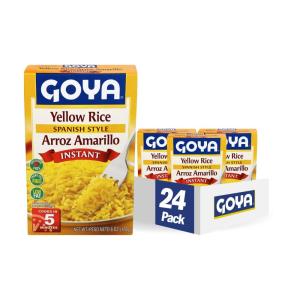 image:imageGoya Foods Yellow Rice and Corn Mix 8Ounce Pack of 24Garlic