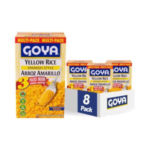 image:imageGoya Foods Yellow Rice and Corn Mix 8Ounce Pack of 24Spanish Style