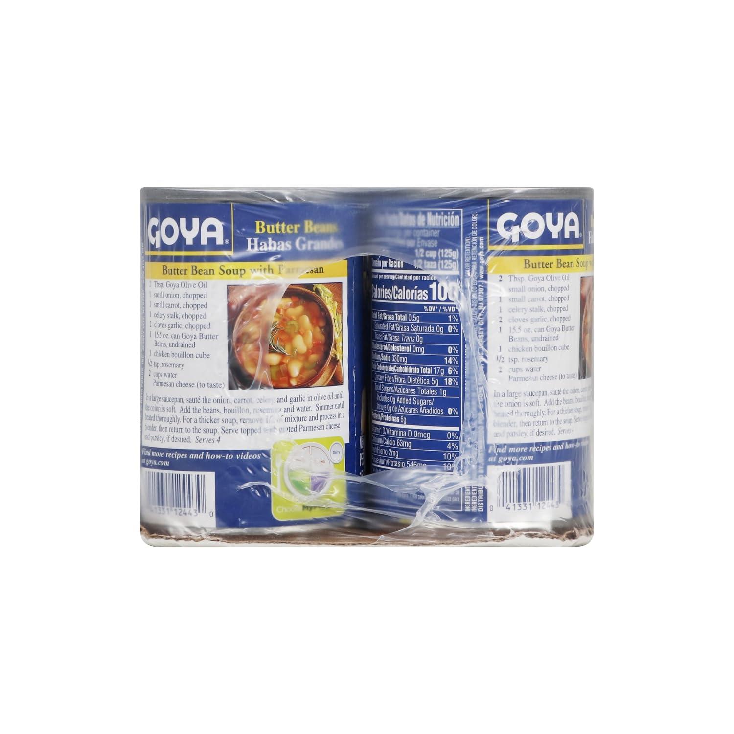 image:imageGoya Butter Beans 155 Ounce Pack of 8Butter Beans