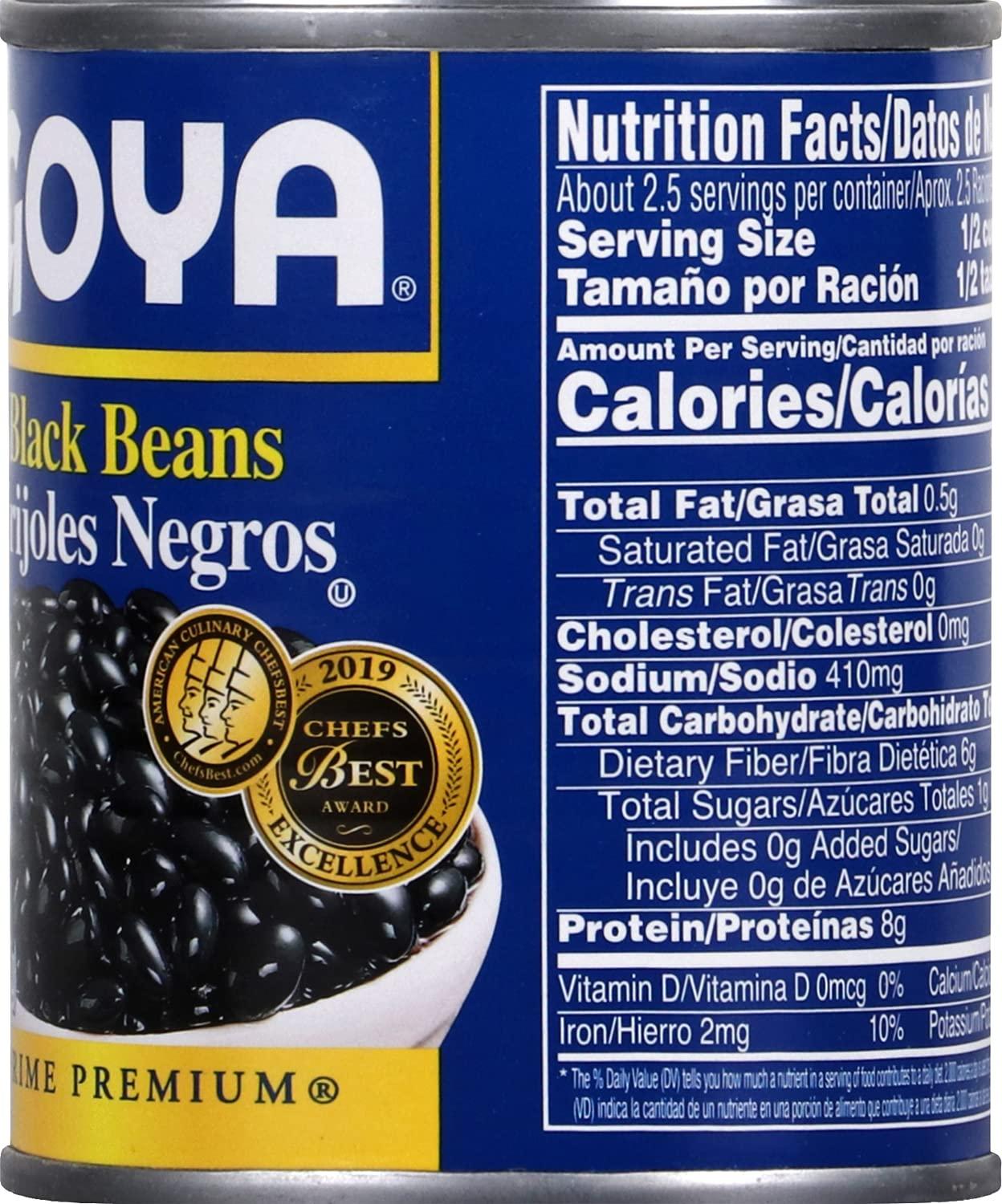 image:imageGoya Foods Black Beans 155 Ounce Pack of 8105 Ounce Pack of 24