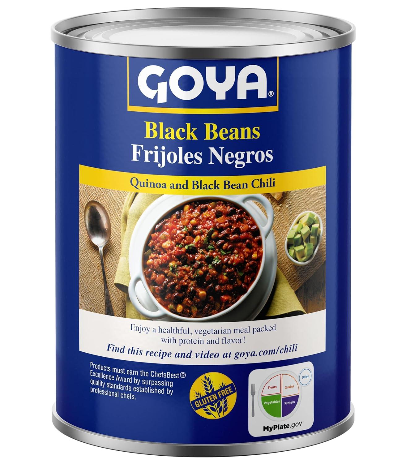 image:imageGoya Foods Black Beans 155 Ounce Pack of 8110 Ounce Pack of 6