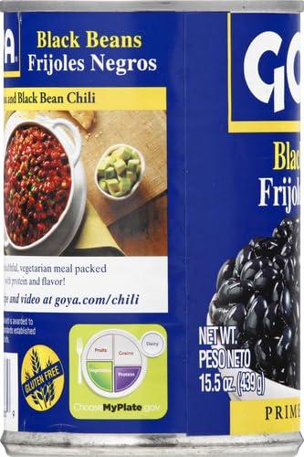 image:imageGoya Foods Black Beans 155 Ounce Pack of 8155 Ounce Pack of 1