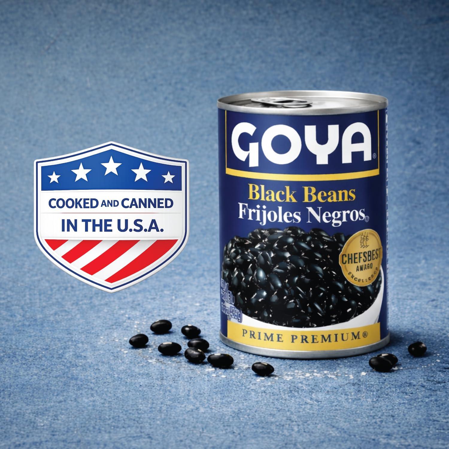 image:imageGoya Foods Black Beans 155 Ounce Pack of 8155 Ounce Pack of 1