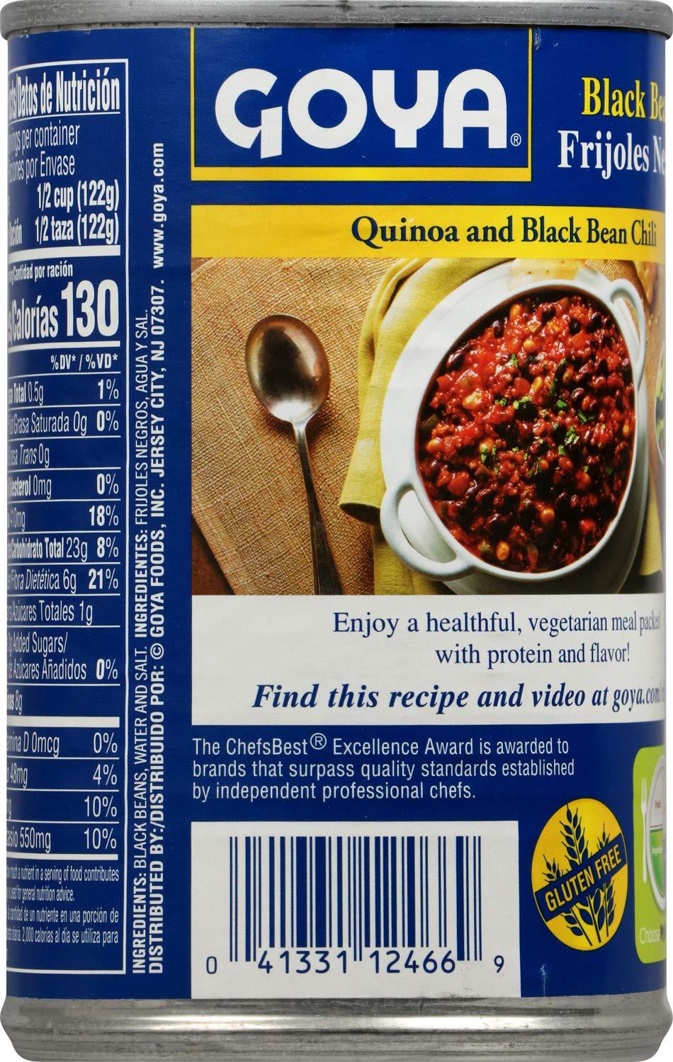 image:imageGoya Foods Black Beans 155 Ounce Pack of 8155 Ounce Pack of 5
