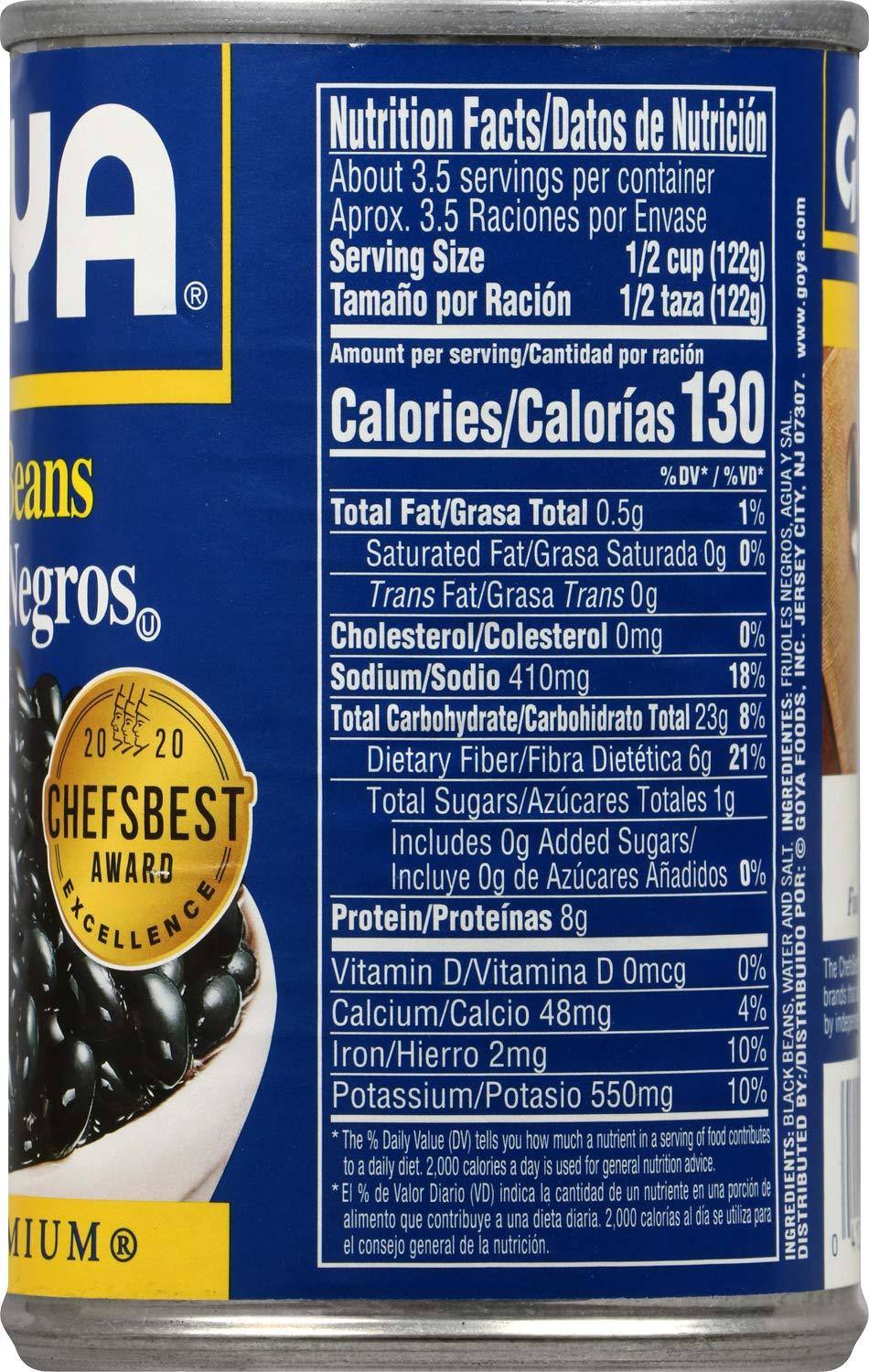 image:imageGoya Foods Black Beans 155 Ounce Pack of 8155 Ounce Pack of 5