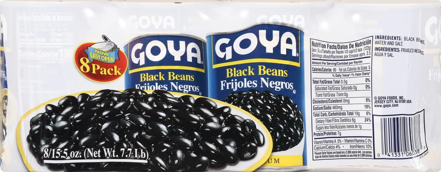 image:imageGoya Foods Black Beans 155 Ounce Pack of 8155 Ounce Pack of 8