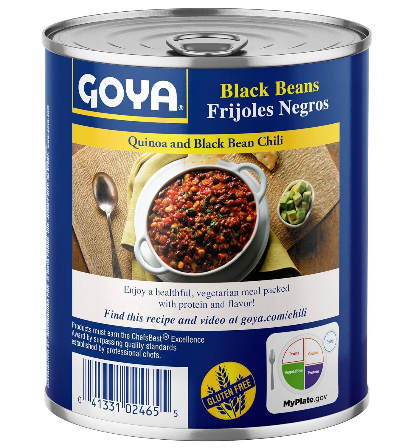 image:imageGoya Foods Black Beans 155 Ounce Pack of 829 Ounce Pack of 12