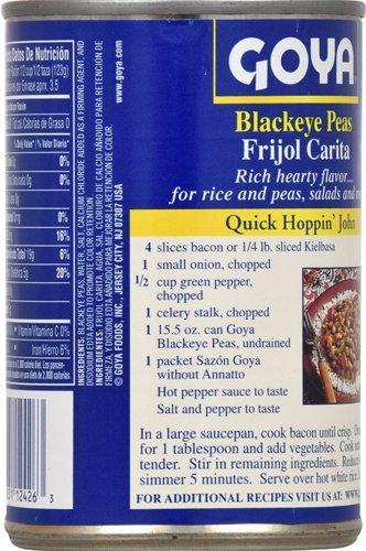 image:imageGoya Foods Blackeye Peas 155 Ounce Pack of 24155 Ounce Pack of 24