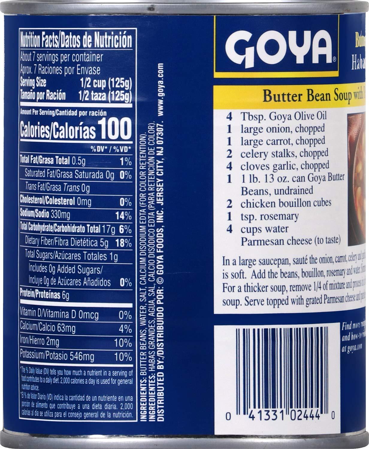 image:imageGoya Foods Butter Beans 155 Ounce Pack of 2429 Ounce Pack of 12