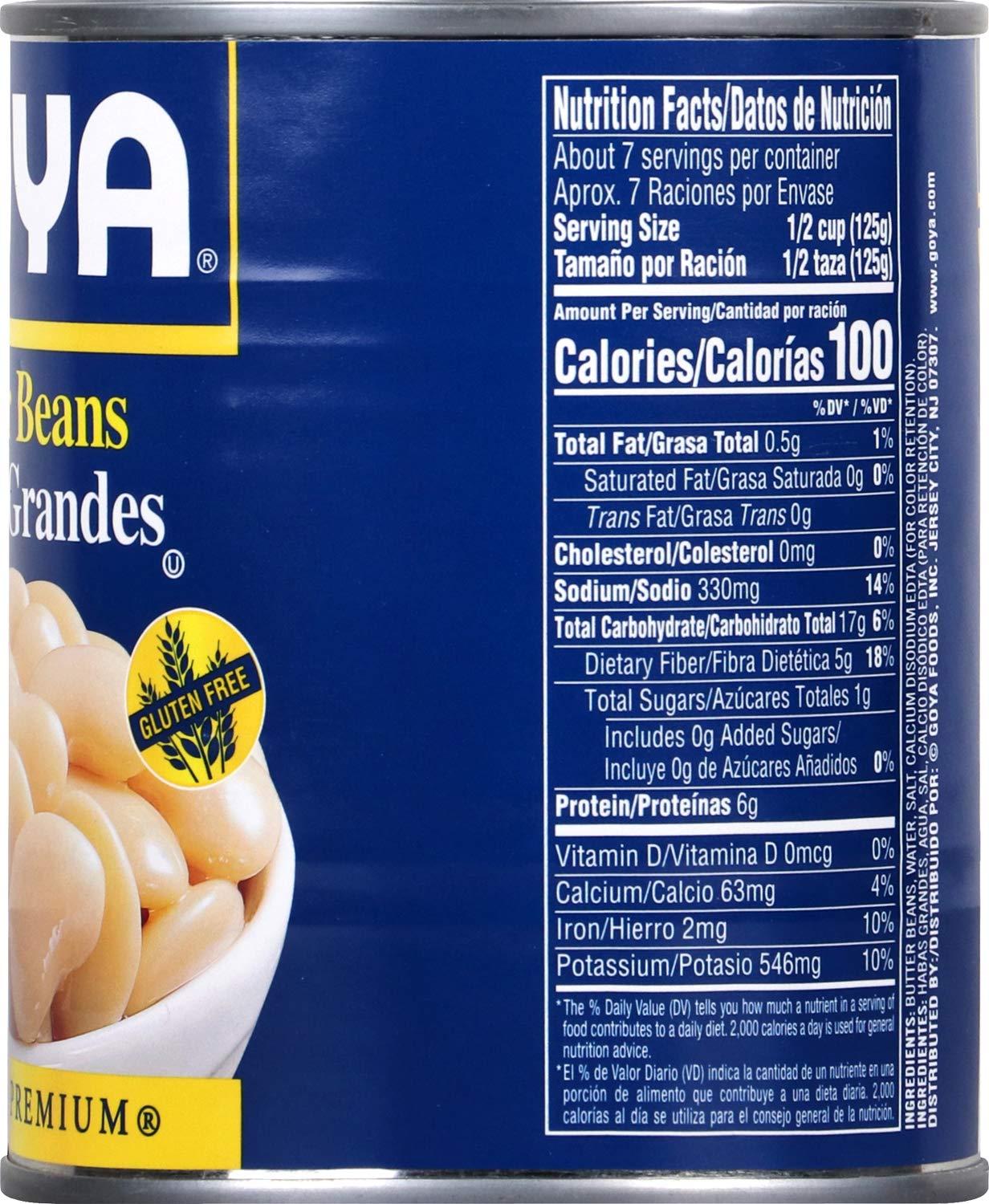 image:imageGoya Foods Butter Beans 155 Ounce Pack of 2429 Ounce Pack of 12