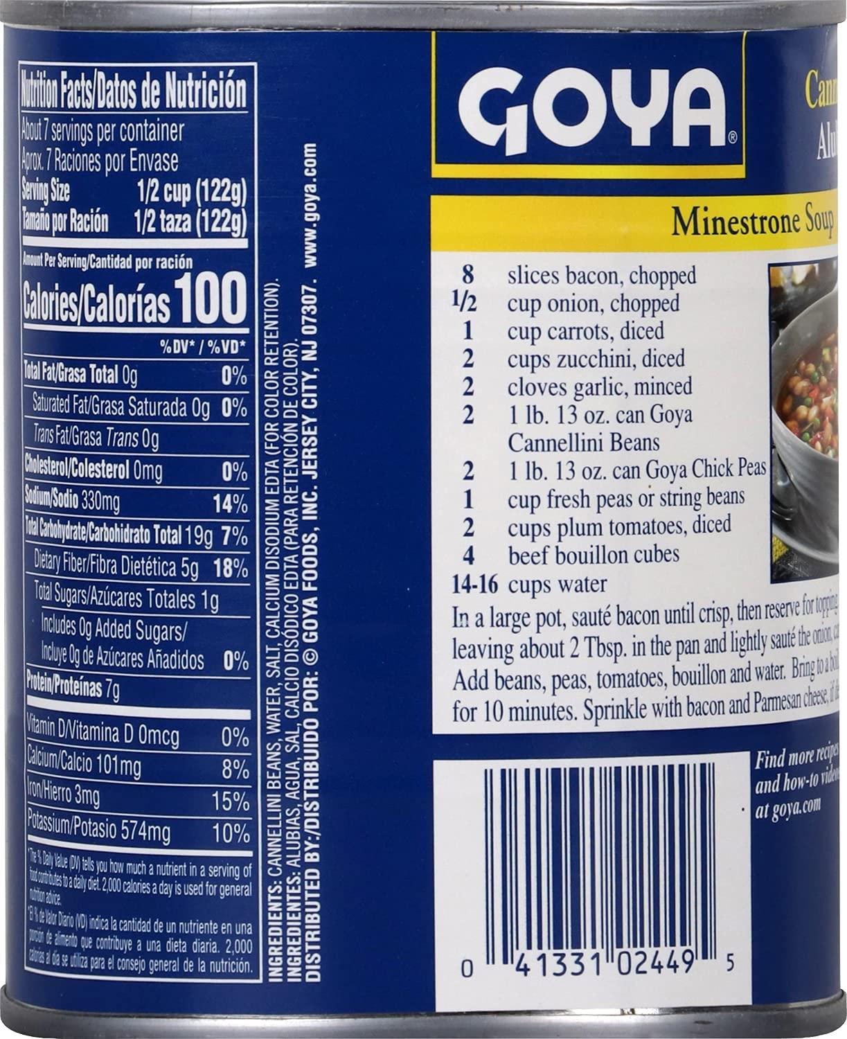 image:imageGoya Foods Cannellini Beans 155 Ounce Pack of 2429 Ounce Pack of 12