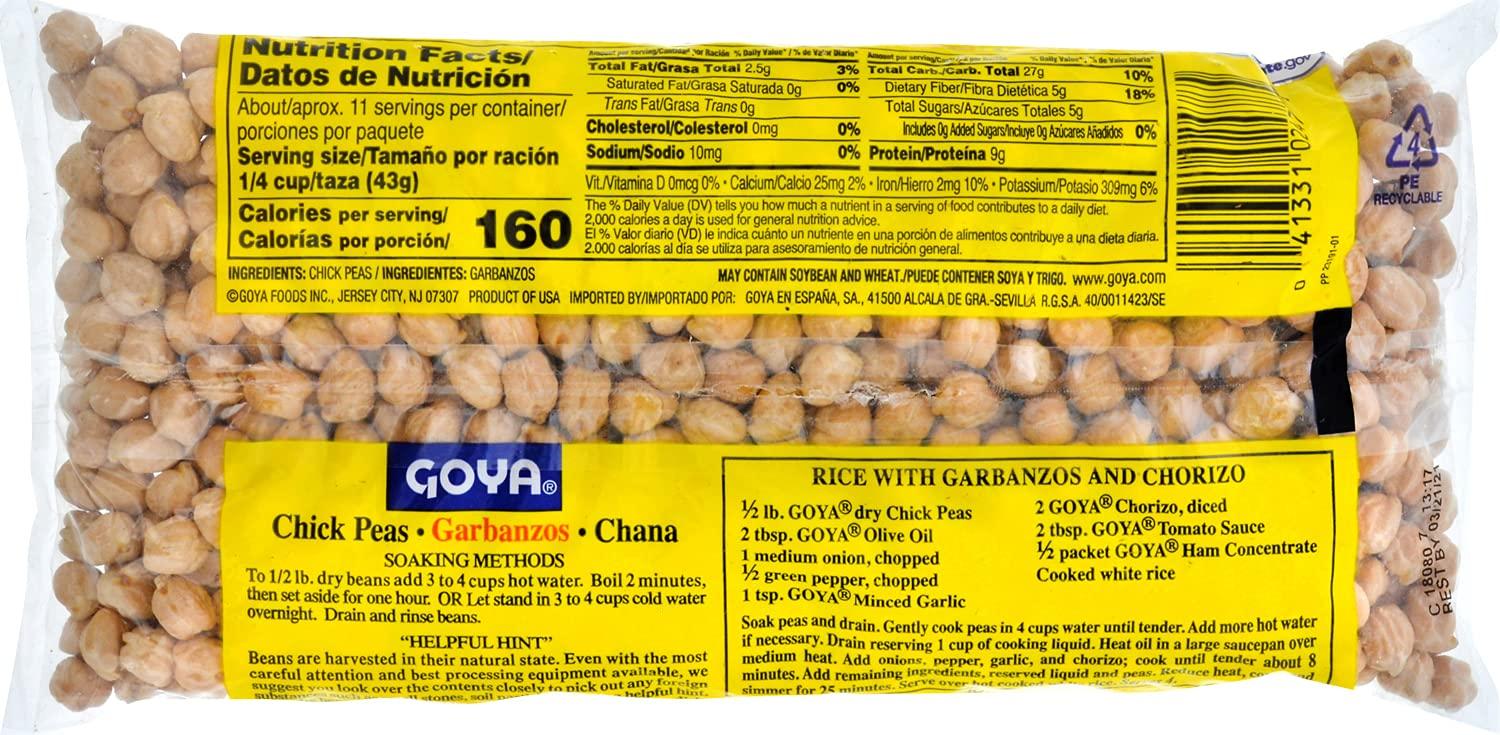 image:imageGoya Foods Chick Peas Garbanzo Beans 155 Ounce Pack of 816 Ounce Pack of 24