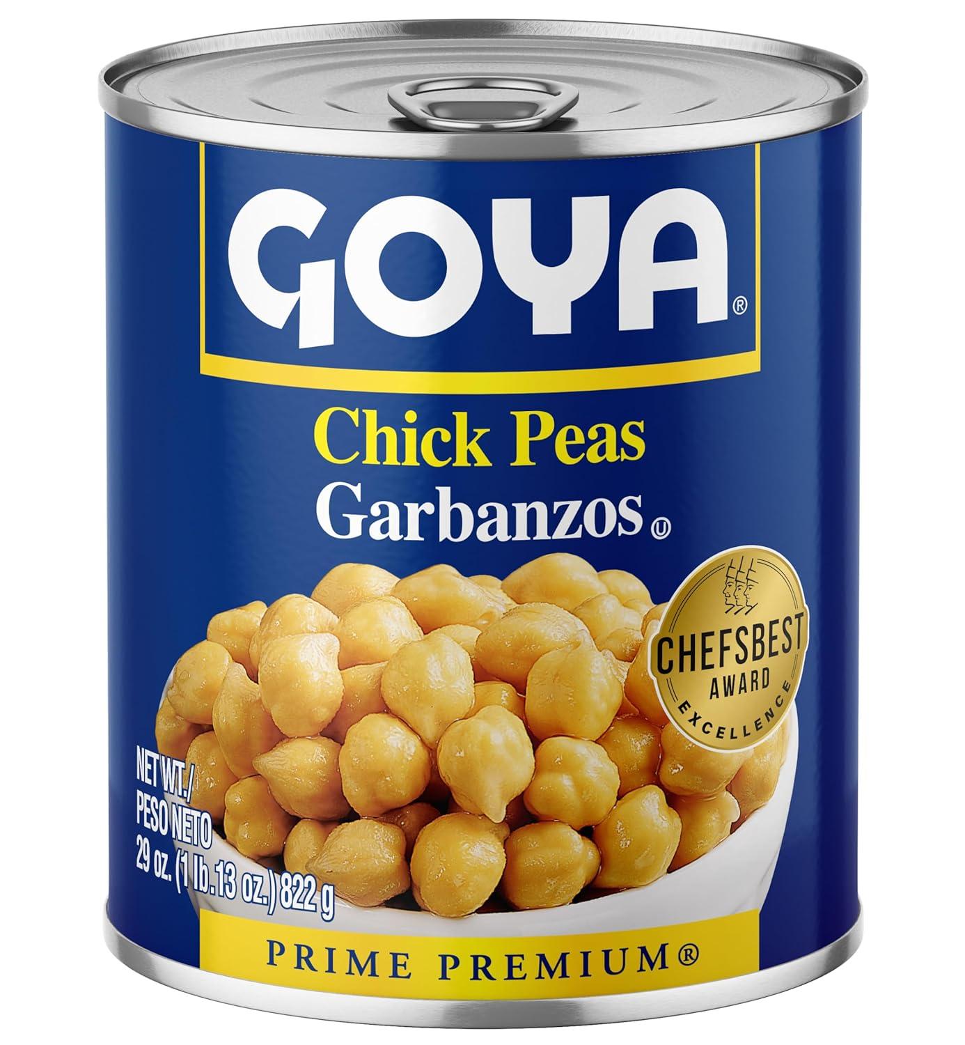 image:imageGoya Foods Chick Peas Garbanzo Beans 155 Ounce Pack of 8181 Pound Pack of 12