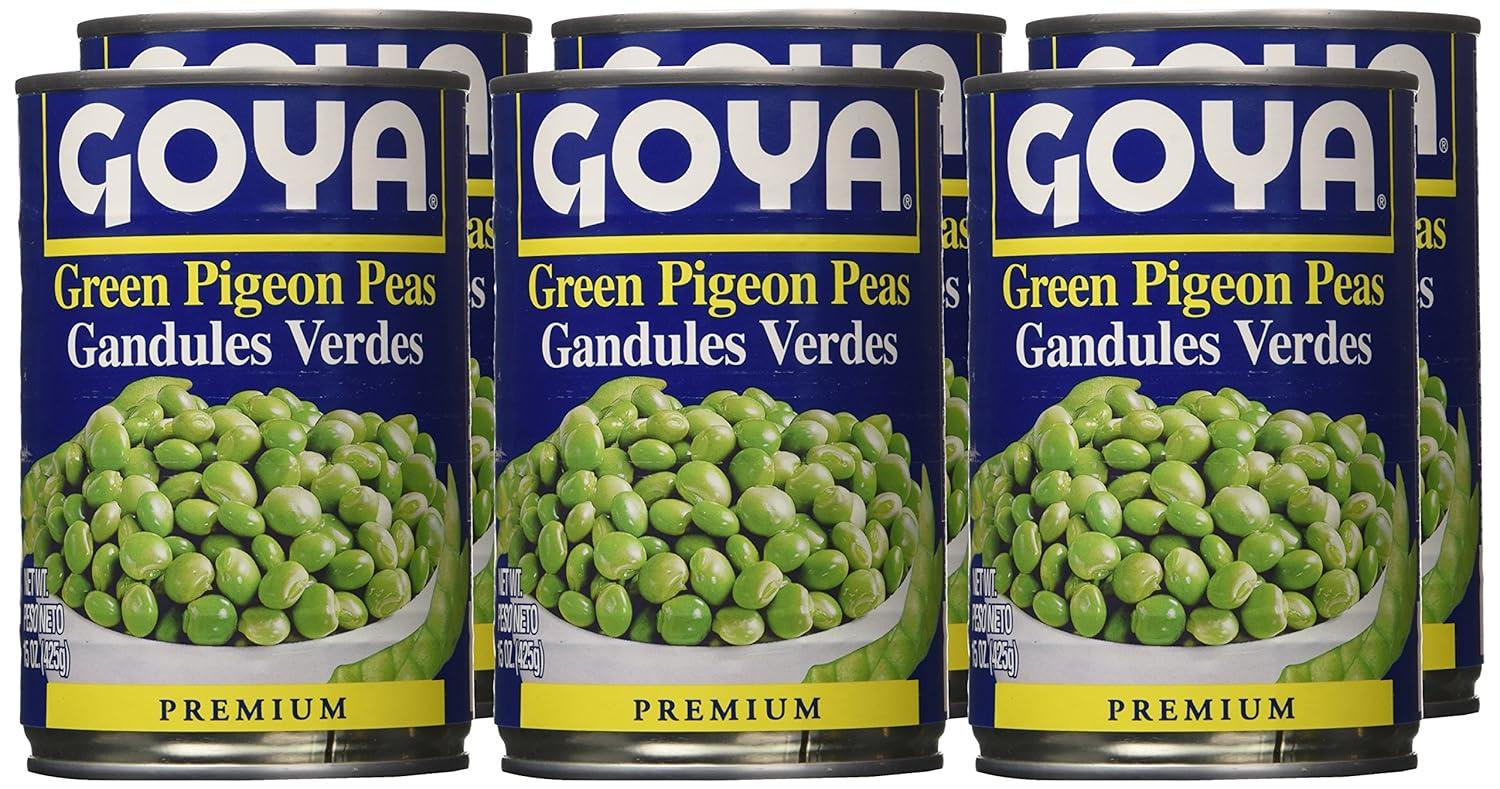 image:imageGoya Foods Green Pigeon Peas Gandules 29 Ounce Pack of 1215 Ounce Pack of 6