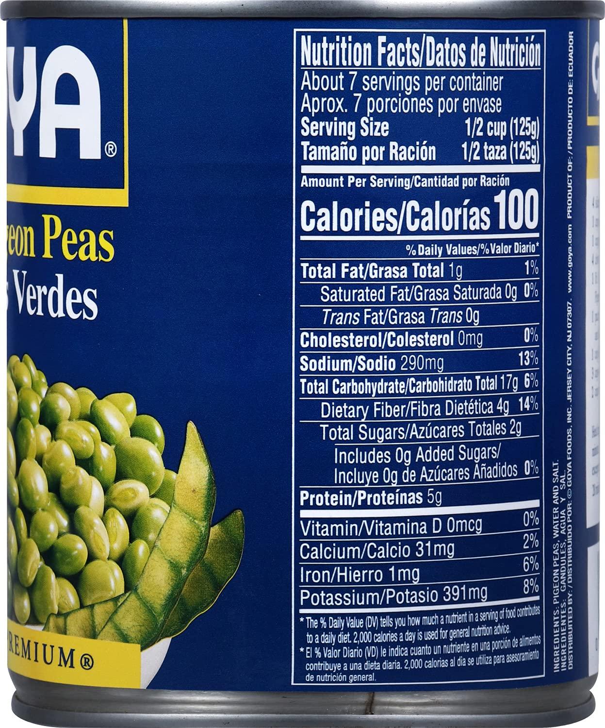 image:imageGoya Foods Green Pigeon Peas Gandules 29 Ounce Pack of 1229 Ounce Pack of 12