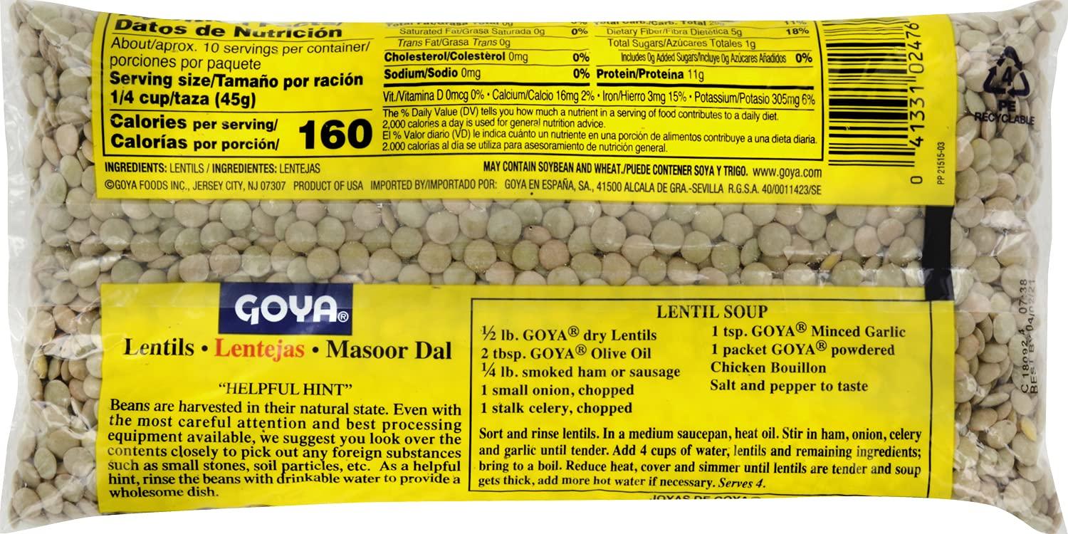 image:imageGoya Foods Lentils Dry 16 Ounce Pack of 2416 Ounce Pack of 24