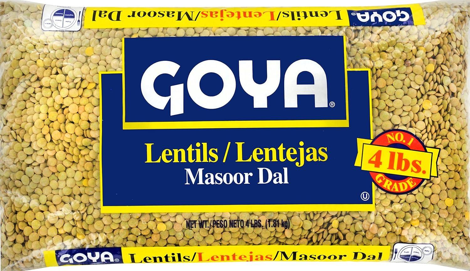 image:imageGoya Foods Lentils Dry 16 Ounce Pack of 244 Pound Pack of 6