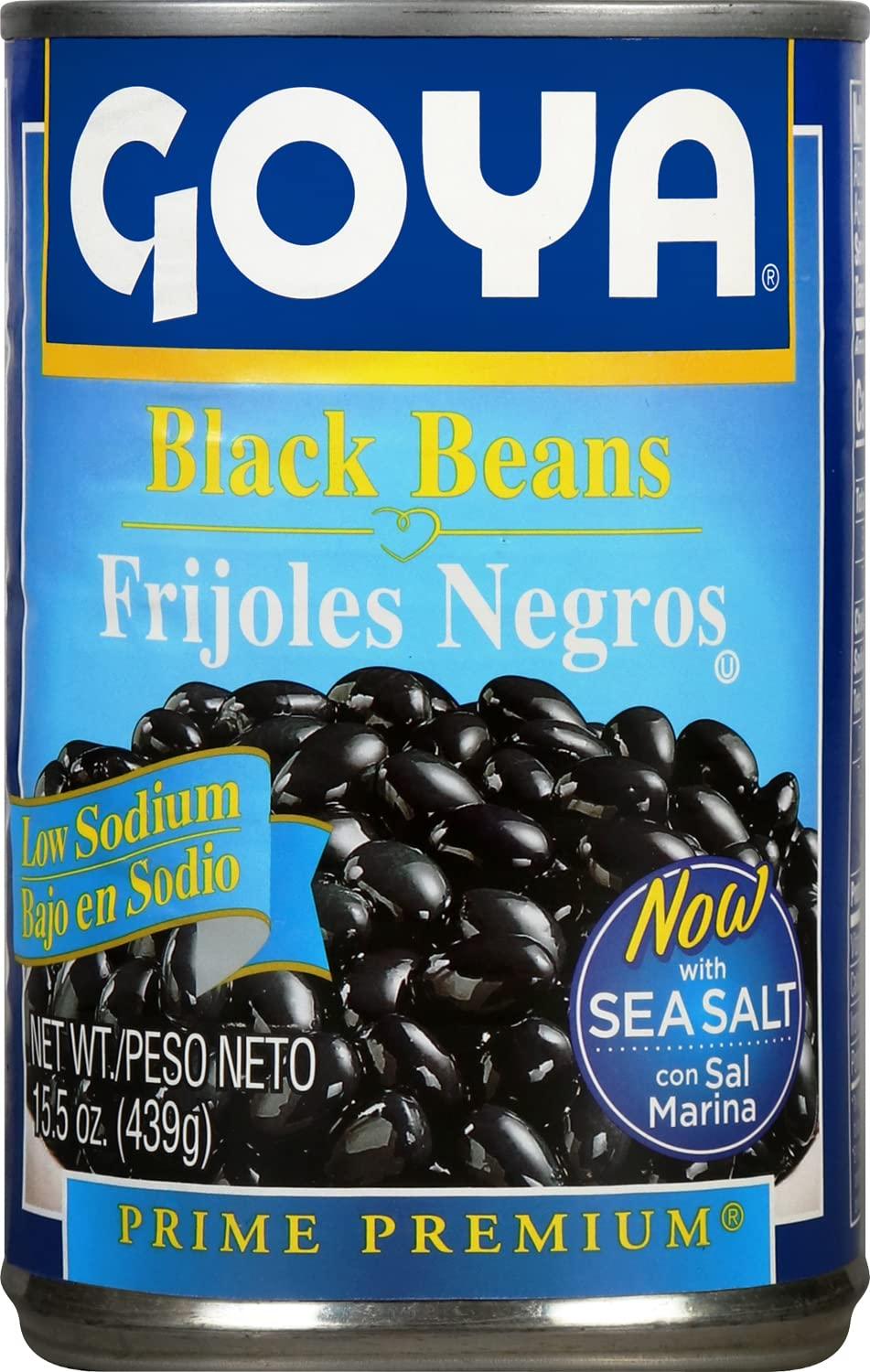 image:imageGoya Foods Low Sodium Black Beans 155 Ounce Pack of 24155 Ounce Pack of 24
