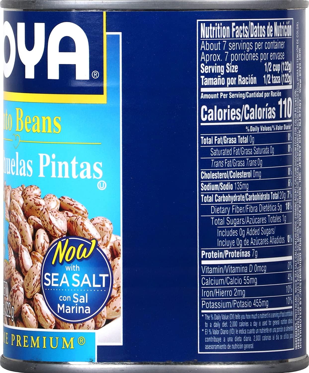 image:imageGoya Foods Low Sodium Pinto Beans 155 Ounce Pack of 2429 Ounce