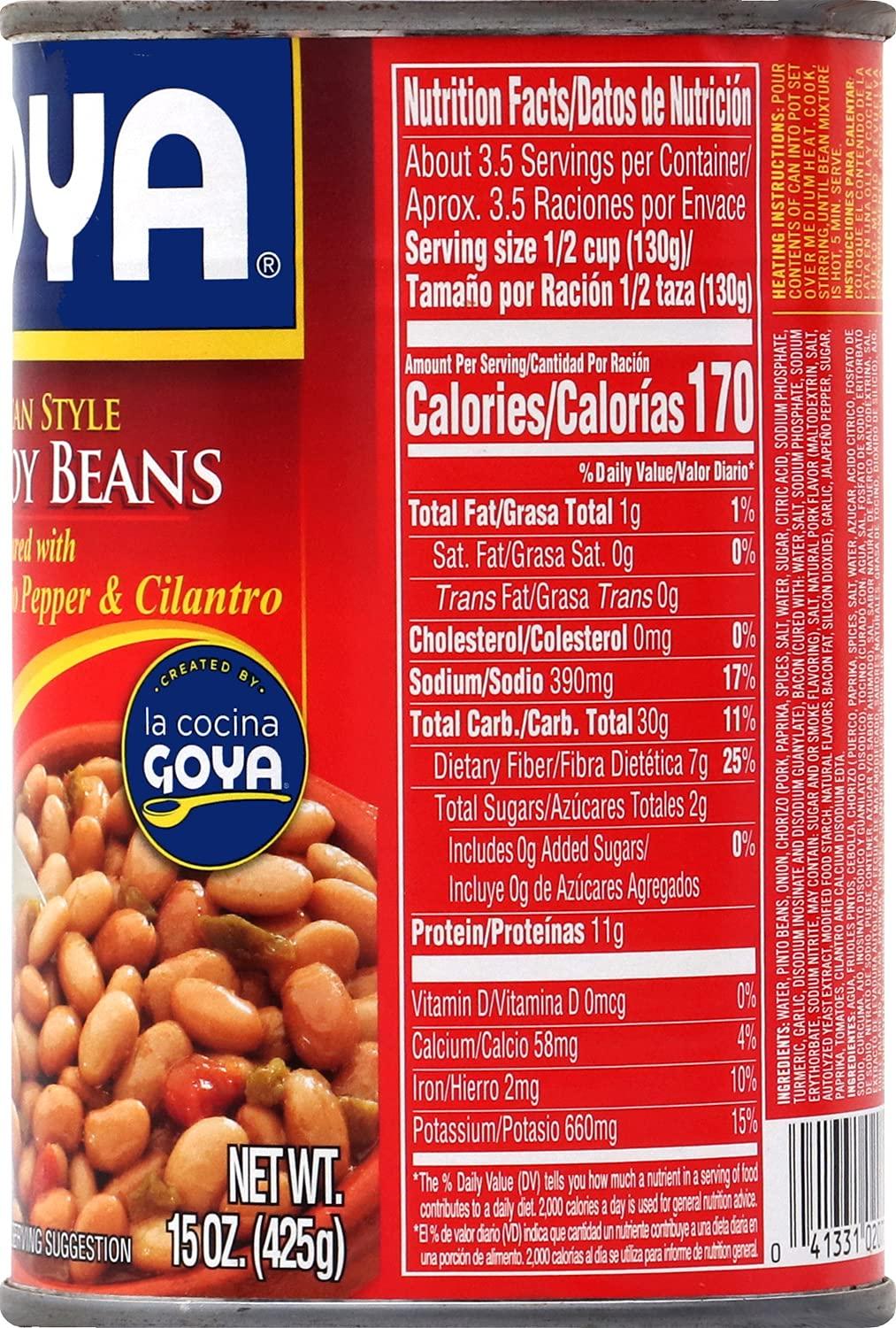 image:imageGoya Foods Mexican Style Cowboy Beans in Sauce 15 Ounce Pack of 24