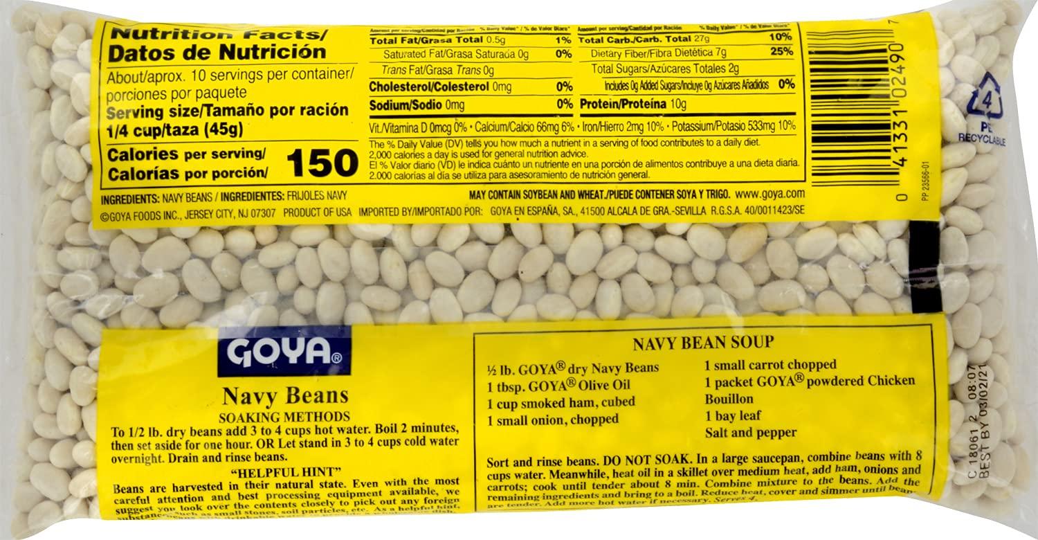 image:imageGoya Foods Navy Beans Dry 16 Ounce Pack of 24