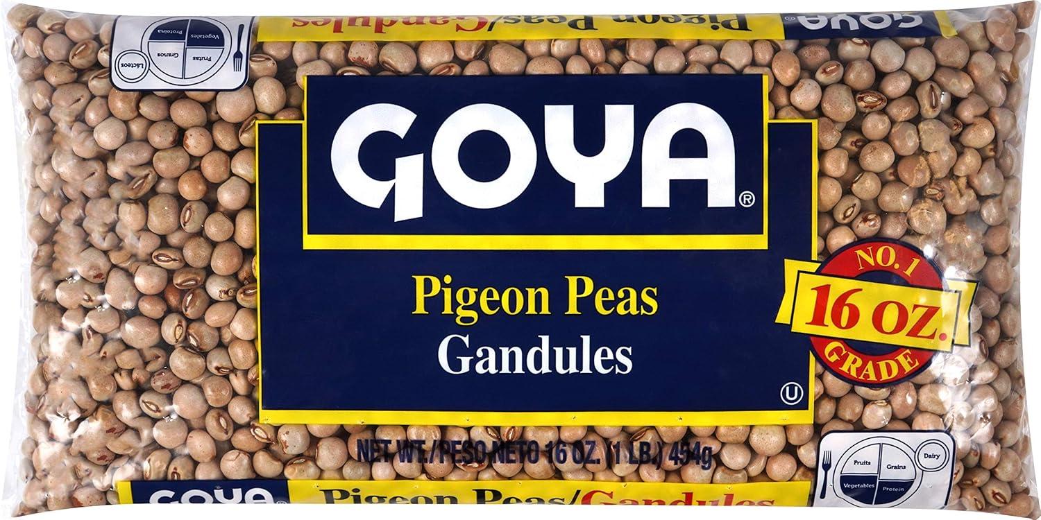 image:imageGoya Foods Pigeon Peas Gandules Dry 16 Ounce Pack of 24