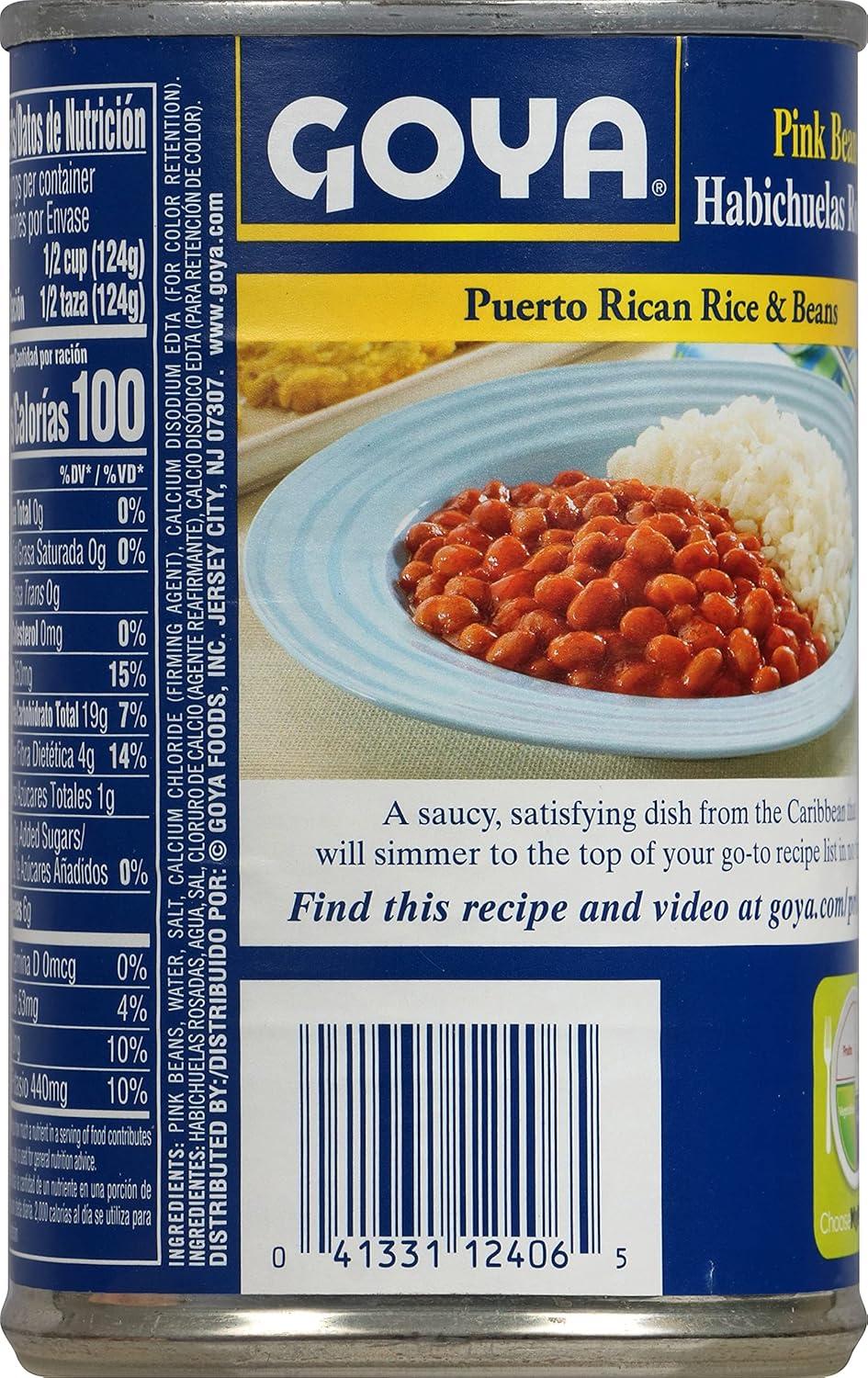image:imageGoya Foods Pink Beans 155 Ounce Pack of 24 2406155 Ounce Pack of 6