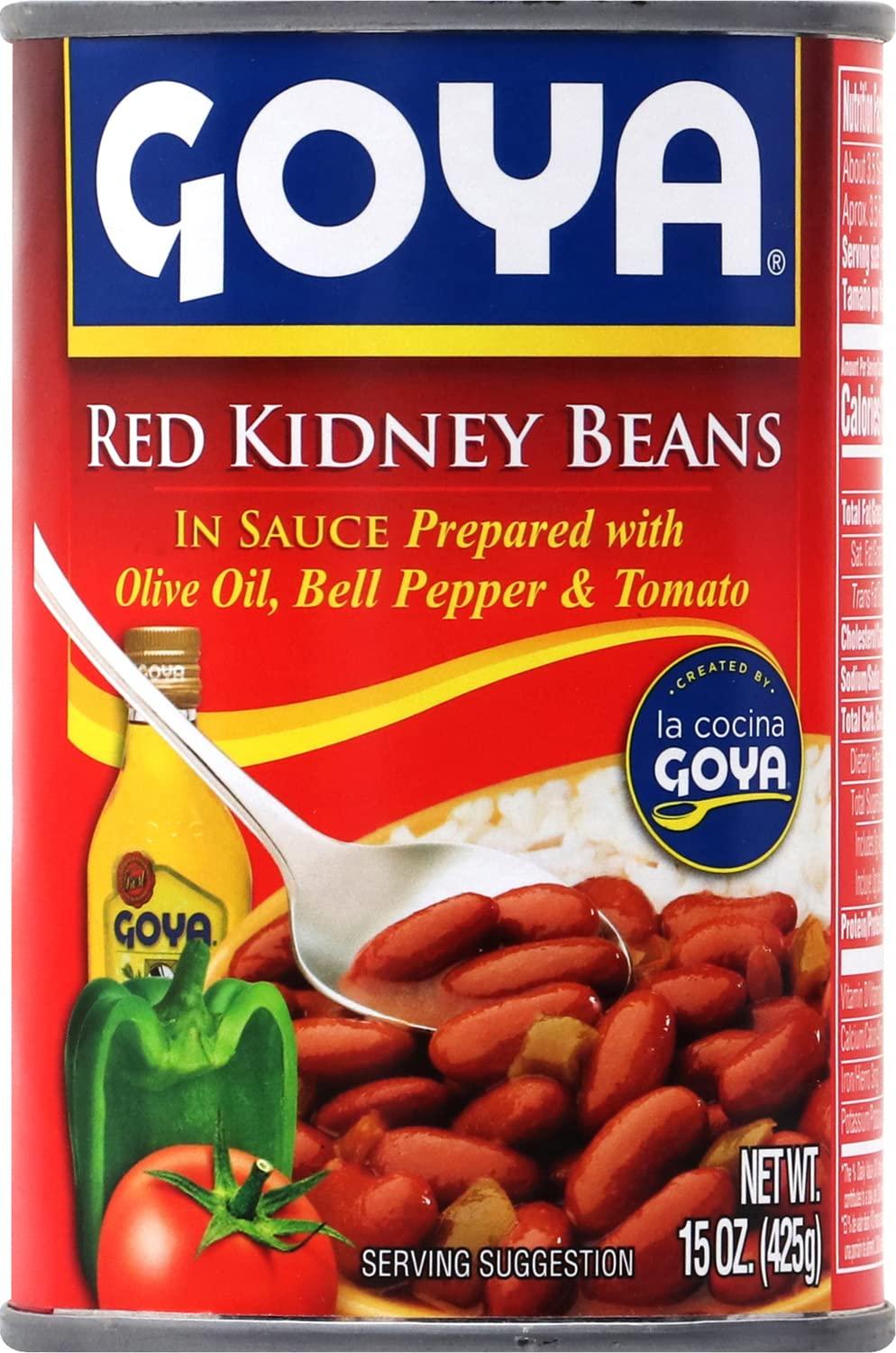 image:imageGoya Foods Red Kidney Beans in Sauce Guisadas 15Ounce Pack of 2415 ounce Pack of 24