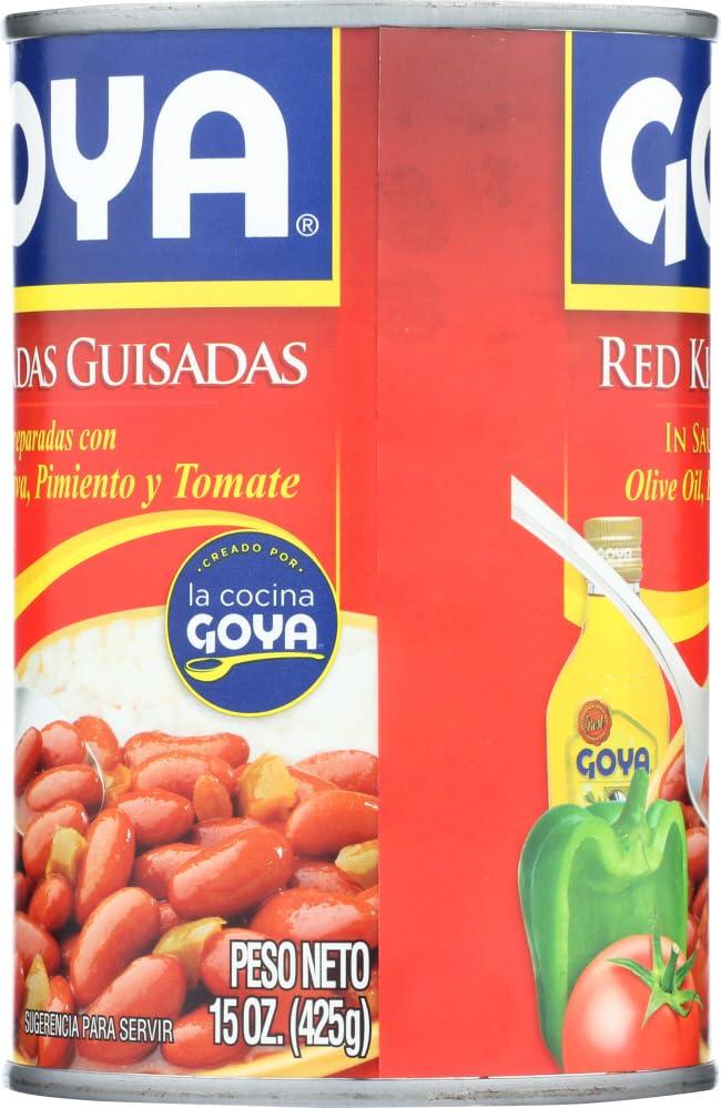 image:imageGoya Foods Red Kidney Beans in Sauce Guisadas 15Ounce Pack of 24150 Ounce Pack of 6