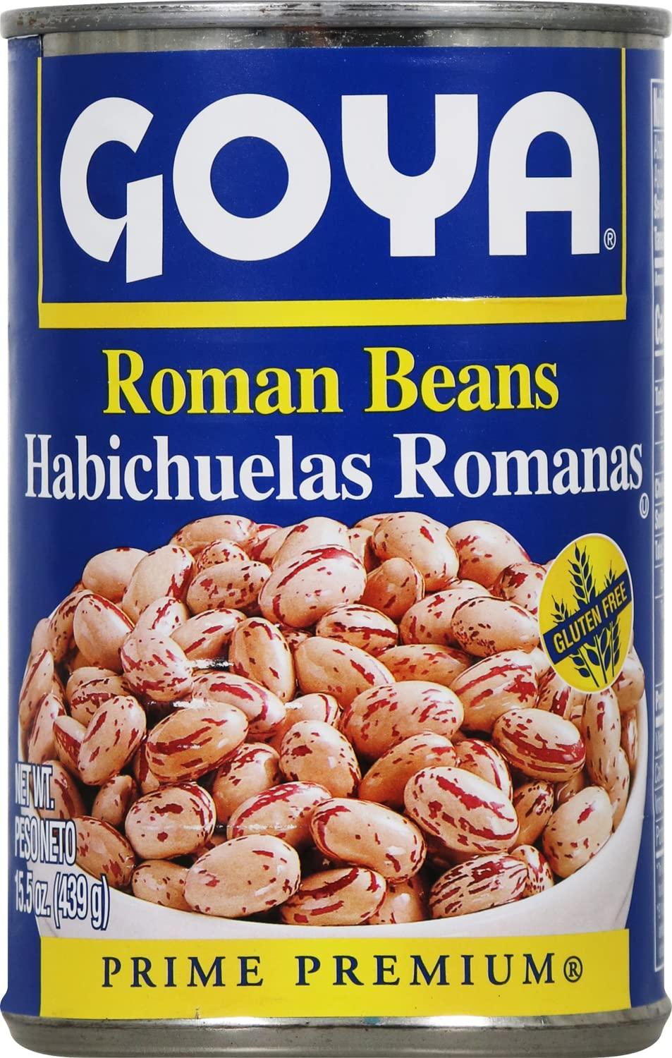 image:imageGoya Foods Roman Beans 155 Ounce Pack of 24155 Ounce Pack of 24