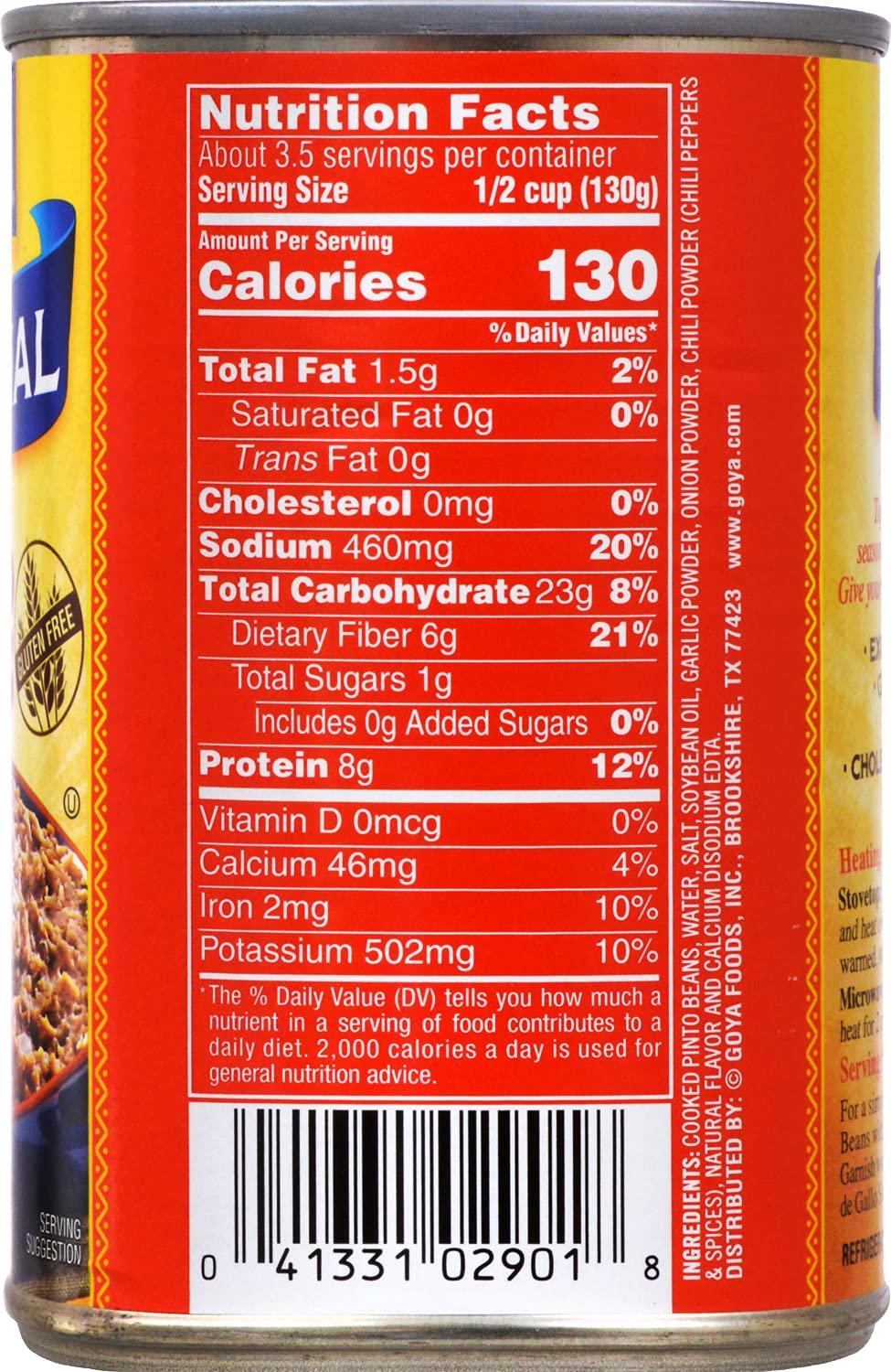 image:imageGoya Foods Traditional Refried Beans 16Ounce Pack of 2416 Ounce Pack of 3