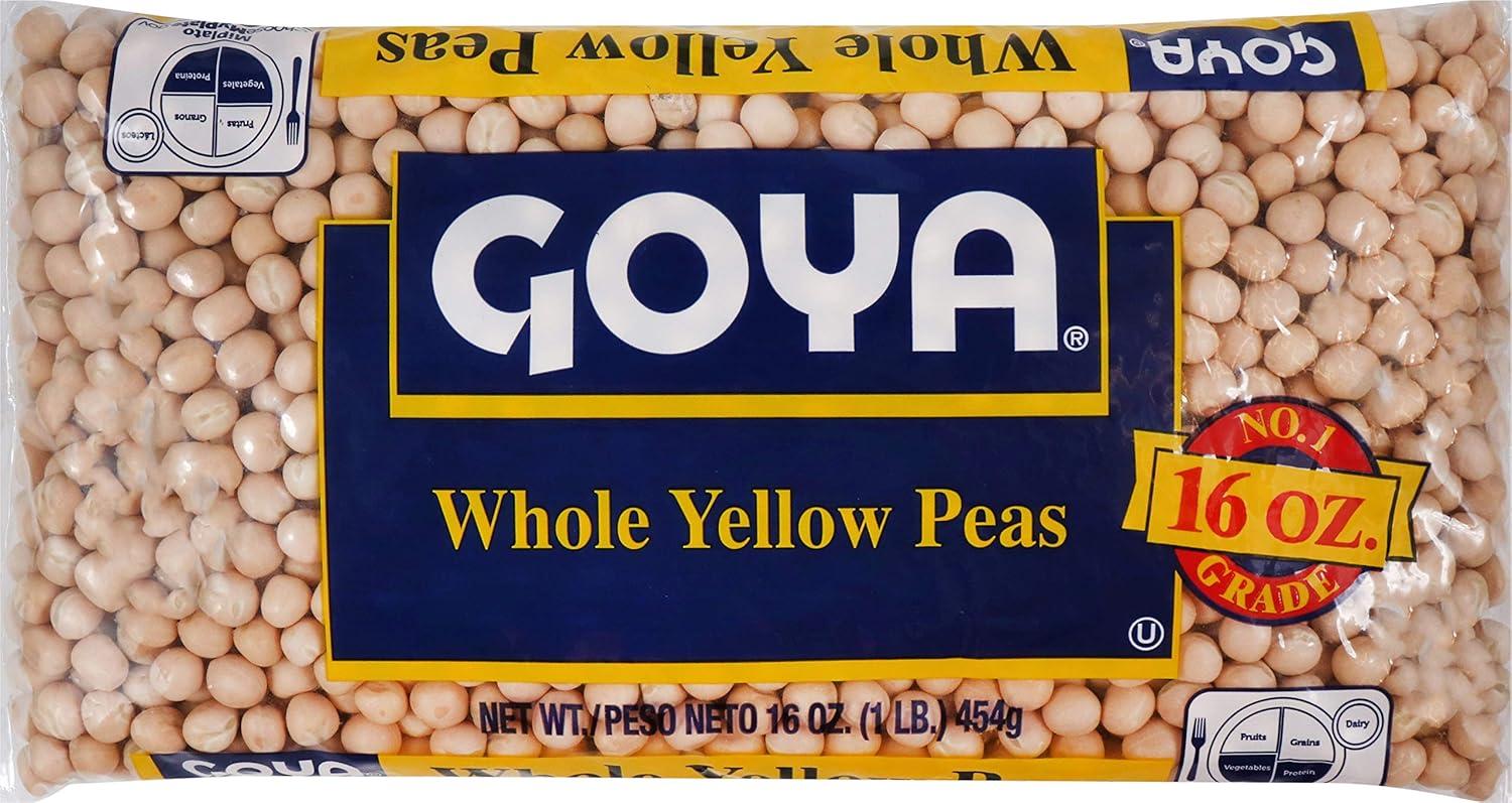 image:imageGoya Foods Whole Yellow Peas Dry 16 Ounce Pack of 24